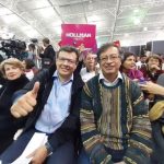 Hollman Morris y Gustavo Petro
