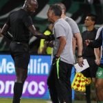 El técnico de Nacional fue expulsado en el partido contra Santa Fe de la Copa Águila.
