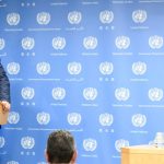 El portavoz de la ONU, Stéphane Dujarric.