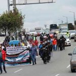 Paro de Trasnsporte en Bogota