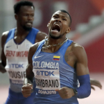 Anthony Zambrano correrá la final de los 400 metros del Mundial de Atletismo