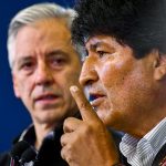 Renuncio EVO MORALES