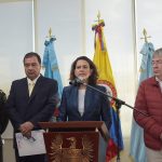 Director de la Policia, Fiscal Encargado, Ministra del interior y Mindefensa