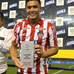 Teo Gutiérrez fue escogido como la figura del partido Junior FC 2-0 Atlético Nacional