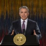 El Presidente Duque anunció que desde el próximo 27 de noviembre convocará a las fuerzas representativas del país para iniciar una Conversación Nacional, que fortalezca la agenda política social vigente. Foto: Nicolás Galeano - PRESIDENCIA