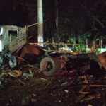 Ataque con cilindros a estación de Policía en Santander de Quilichao - Foto suministrada