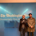 Senadores Roy Barreras de la U e Iván Cepeda del Polo en el Washintong Post