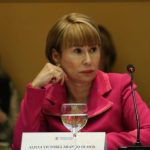 Ministra de trabajo, Alicia Arango.-Foto Cortesía Ministerio de Trabajo