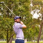 Golfista Carlos Avendaño, Foto: Santiago Gómez,