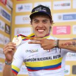 Exhibición y tricolor para Daniel Arroyave en el Nacional de ruta Sub-23 Boyacá