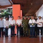 "Que no pretenda el Eln hablar de paros armados para tratar de amenazar a Colombia. Colombia está unida para enfrentar ese grupo criminal, ese grupo terrorista, esos reclutadores de menores, esos ecocidas", dijo el Presidente Duque.

Fotografía: César Carrión - PRESIDENCIA