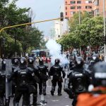 Disturbios en Bogotá