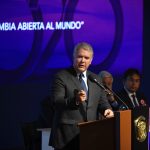 El Presidente de la República, Iván Duque Márquez, inauguró este miércoles en el auditorio de Corferias la versión número 39 de la Vitrina Turística de Anato, evento en el que participan esta vez delegados de más de 30 países.