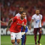 Celebracion de Gol de Paolo Guerrero de Internacional contra Tolima
