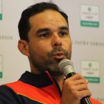 Alejandro Falla, capitán del Equipo Colombia Colsanitas. Foto: Fedecoltenis / Juan Camilo Pérez.
