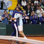 Juan Ignacio Londero y Gaston Gaudio. Foto: Fedecoltenis / Juan Camilo Pérez.
