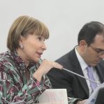 Comisión Primera del Senado de la República, la ministra del Interior, Alicia Arango Olmos (2)