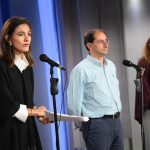 Ministra de Transporte, Ángela María Orozco,Mincomercio y Vicepresidenta