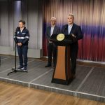 El ejercicio de simulacro obligatorio empatará con el Aislamiento Preventivo nacional, anunciaron este sábado el Presidente Iván Duque y la Alcaldesa de Bogotá. Foto: Efraín Herrera – PRESIDENCIA