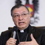 Presidente de la Conferencia Episcopal y arzobispo de Villavicencio, monseñor Óscar Urbina,