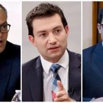 El procurador Fernando Carrillo, el contralor Carlos Córdoba y el fiscal Francisco Barbosa.