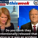 Mike Pompeo dice tener pruebas de que coronavirus provino de laboratorio chino