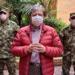 Ministro de defensa , Carlos Holmes Trujillo