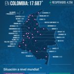 17.687 contagiados y 630 muertos en Colombia 20052020