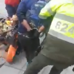 Agresión a vendedor ambulante