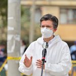Alcaldesa Claudia López desde Ciudad Jardín, nueva zona de alerta naranja