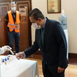 Pruebas COVID-19, realizadas el pasado viernes 29 de mayo en las instalaciones del Congreso.
