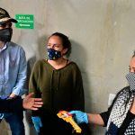 El Ministro de Vivienda Ciudad y Territorio, Jonathan Malagón y la alcaldesa de Bogotá, Claudia López, entregaron 21 apartamentos VIP en este sector de la ciudad.