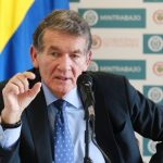 Ángel Custodio Cabrera,ministro de Trabajo