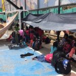 comunidad Embera se trasladó desde la localidad de Ciudad Bolívar al parque Tercer Milenio.Foto Publimetro