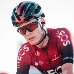 Chris Froome en acción
