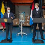 Al recibir 30 ventiladores entregados por los Países Bajos para la atención de pacientes con covid-19, el Presidente Iván Duque afirmó que esa donación “la recibimos con agrado, pero además con infinito sentido de amistad fraterna”.