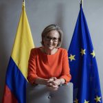 Patricia Llombart, la representante de la Unión Europea en Colombia habló con la Agencia Anadolu sobre el nuevo convenio para apoyar la reincorporación de excombatientes.