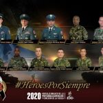 Once militares fallecidos en el accidente del helicóptero, un UH-60 Black Hawk