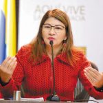 Sandra Ramírez, Senadora del Partido de Las FARC- Foto Cortesía Álvaro Tavera