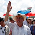 Expresidente colombiano Álvaro Uribe . REUTERS/John Vizcaino