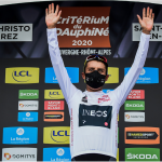 Egan BERNAL (TEAM INEOS) - Con el maillot blanco Foto ASO / Alex Broadway