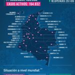 Colombia llego a 468.332 casos y 15.097 fallecidos por Covid-19-MAPA