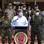 Ministro de Defensa, Holmes Trujillo en Arauca
