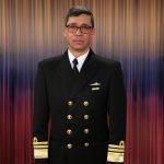 Contralmirante Gabriel Pérez Garcés fue nombrado en la jefatura de la Fuerza Naval .Foto Efraín Herrera-Presidencia .
