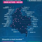 Colombia se acerca a los 600 mil contagios por Covid-19-MAPA
