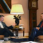 Presidentes de Colombia y Portugal