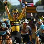 Wout van Aert gano septima etapa.Foto ASO Alex Broadway