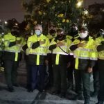Presidente Duque vistió traje de policía y visitó algunos CAI de Bogotá