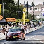 Soren Kragh Andersen, del equipo Team Sunweb, cruzando la meta en la etapa 19 del Tour de Francia. Sep 18, 2020. REUTERS/Benoit Tessier/Pool