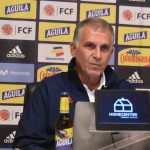Carlos Queiroz atendió a los medios de comunicación previo al partido contra Chile